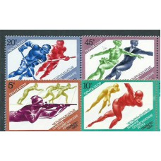 Rusia - Correo 1984 Yvert 5071/4 ** Mnh Juegos Olimpicos de Sarajevo