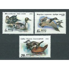 Rusia - Correo 1991 Yvert 5870/2 ** Mnh Fauna. Aves