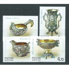 Rusia - Correo 2004 Yvert 6838/41 ** Mnh