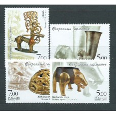 Rusia - Correo 2005 Yvert 6857/60 ** Mnh Arqueologia