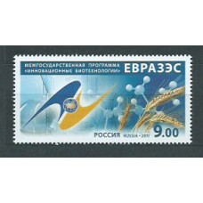 Rusia - Correo 2011 Yvert 7254 ** Mnh Astro