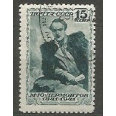 Rusia Correo 1941 Yvert 843 usado