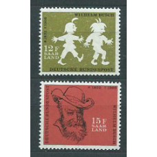 Sarre - Correo Yvert 411/2 ** Mnh