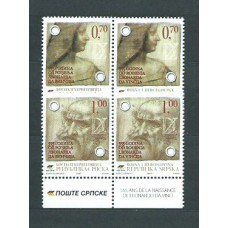 República Serbia (de Bosnia) - Correo Yvert 358/61 ** Mnh Pintura