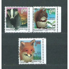 República Serbia (de Bosnia) - Correo Yvert 427/9 ** Mnh Fauna