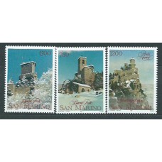 San Marino - Correo 1991 Yvert 1282/3+A.147 ** Mnh Navidad