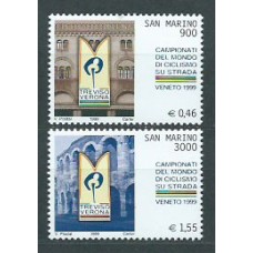 San Marino - Correo 1999 Yvert 1627/8 ** Mnh Ciclismo