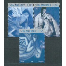 San Marino - Correo 2008 Yvert 2148/50 ** Mnh Navidad