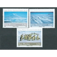 San Marino - Correo 2008 Yvert 2151/3 ** Mnh Año polar