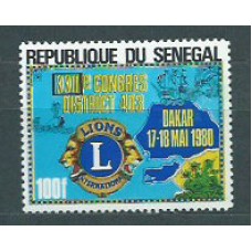 Senegal - Correo Yvert 536 ** Mnh  Club Lions