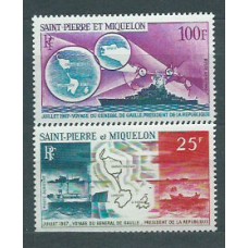 San Pierre y Miquelon - Aereo Yvert 38/9 ** Mnh