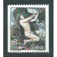 Suecia - Correo 1980 Yvert 1114 ** Mnh Pinturas