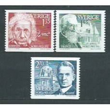 Suecia - Correo 1981 Yvert 1155/7 ** Mnh Premios Nobel