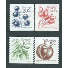 Suecia - Correo 1983 Yvert 1207/10 ** Mnh Flora