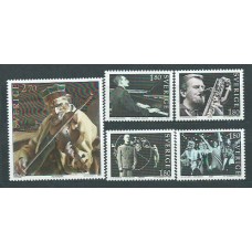 Suecia - Correo 1983 Yvert 1235/9 ** Mnh Música