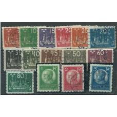 Suecia - Correo 1924 Yvert 163A/77 usado UPU