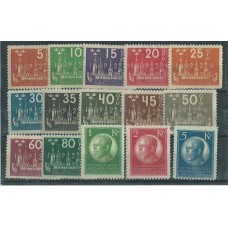 Suecia - Correo 1924 Yvert 163A/77 ** Mnh UPU 168 ligera doblez del papel