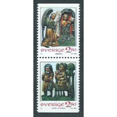 Suecia - Correo 1994 Yvert 1839/40 ** Mnh Navidad