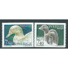 Suecia - Correo 1995 Yvert 1851/2 ** Mnh Fauna aves