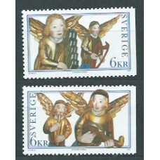 Suecia - Correo 1997 Yvert 2009/10 ** Mnh Navidad