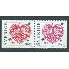 Suecia - Correo 1998 Yvert 2019/20 ** Mnh San Valentin