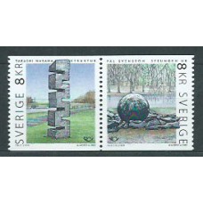 Suecia - Correo 2002 Yvert 2273/4 ** Mnh Escultura