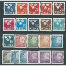 Suecia - Correo 1961 Yvert 464/8+470/6c+478/80 ** Mnh