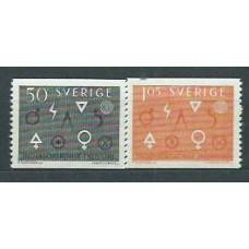 Suecia - Correo 1963 Yvert 505/6 ** Mnh