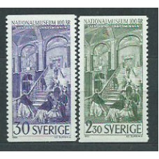 Suecia - Correo 1966 Yvert 536/7 ** Mnh Museo