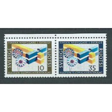 Suecia - Correo 1967 Yvert 570/1 ** Mnh