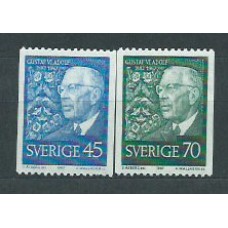 Suecia - Correo 1967 Yvert 578/9 ** Mnh Gustavo VI