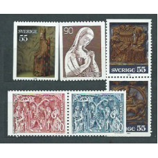 Suecia - Correo 1975 Yvert 905/10 ** Mnh Navidad