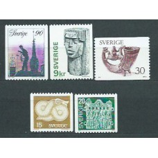 Suecia - Correo 1976 Yvert 934/8 ** Mnh