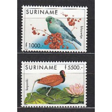 Surinam - Correo 1999 Yvert 1537/8 ** Mnh Fauna. Aves
