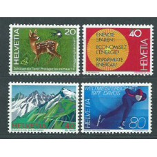 Suiza - Correo 1976 Yvert 1009/12 ** Mnh