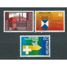 Suiza - Correo 1977 Yvert 1030/2 ** Mnh