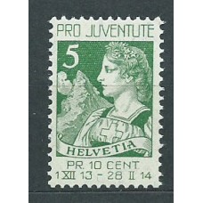 Suiza - Correo 1913 Yvert 137 * Mh