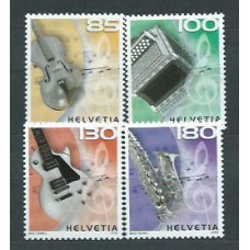 Suiza - Correo 2008 Yvert 1978/81 ** Mnh Música