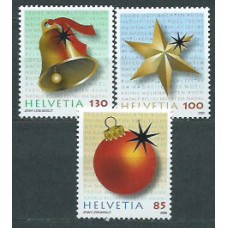 Suiza - Correo 2008 Yvert 2005/7 ** Mnh Navidad