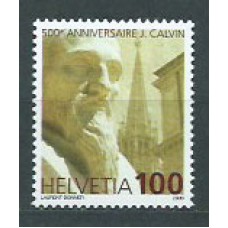 Suiza - Correo 2009 Yvert 2018 ** Mnh Jean Calvin