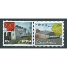 Suiza - Correo 2009 Yvert 2038/9 ** Mnh Arquitectura