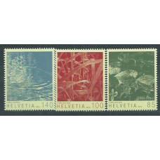 Suiza - Correo 2012 Yvert 2194/6 ** Mnh Pinturas