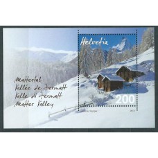 Suiza - Correo 2013 Yvert 2250 ** Mnh Valle de Zermatt