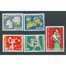 Suiza - Correo 1962 Yvert 700/4 ** Mnh Pro juventud