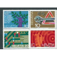 Suiza - Correo 1972 Yvert 895/8 ** Mnh