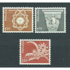 Suiza - Correo 1973 Yvert 918/20 ** Mnh Artesania