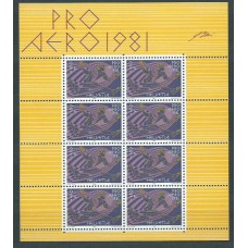 Suiza - Aereo Yvert 48 Pliego ** Mnh