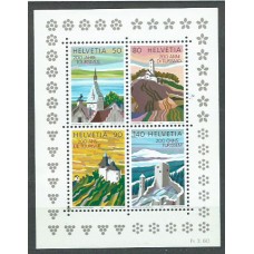 Suiza - Hojas Yvert 25 ** Mnh Vistas de Suiza