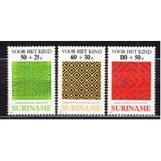 Surinam - Correo 1987 Yvert 1105/7 ** Mnh