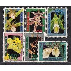 Surinam - Correo 1992 Yvert 1246/51 ** Mnh Flores